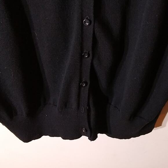 Jessica London Women's Size 26/28 black sweater with embroidery - Picture 4 of 9